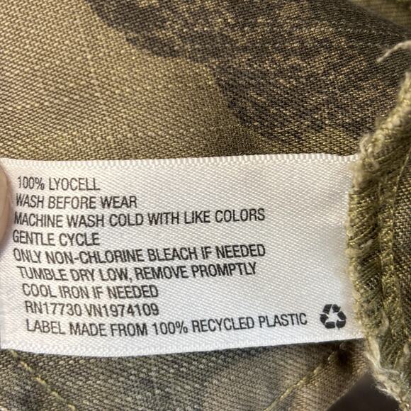 Knox Rose Women's Lightweight Boho Indie Camo Jacket Size S Farm Girl America - Picture 8 of 10